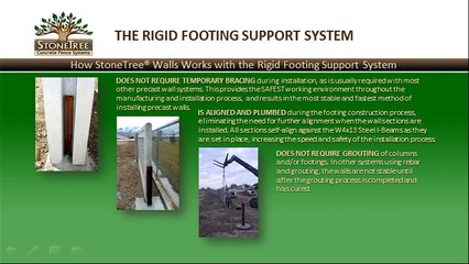 Intro to StoneTree® Concrete Fence Walls by AFTEC