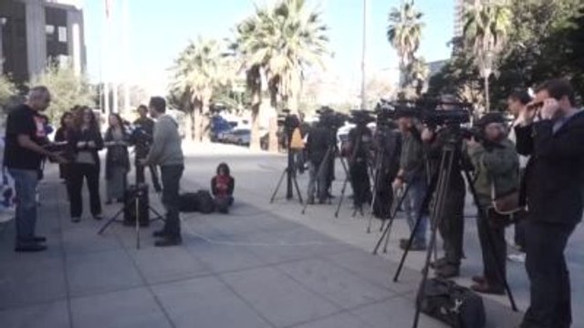 ABD'de İnsansız Hava Aracına Protesto - Los