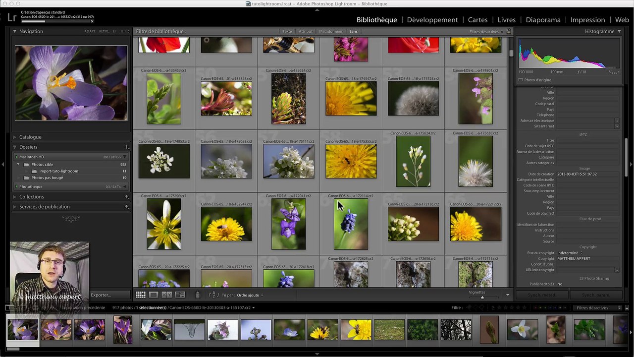 Lightroom Episode 3 Organiser ses dossiers
