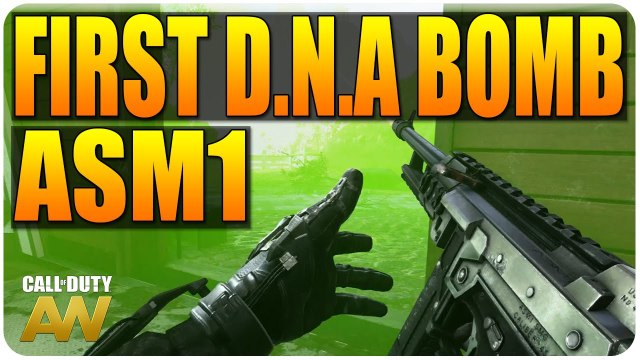 CoD AW: My First DNA BOMB - ASM1 Best Class Setup (Advanced Warfare Multiplayer Gameplay)