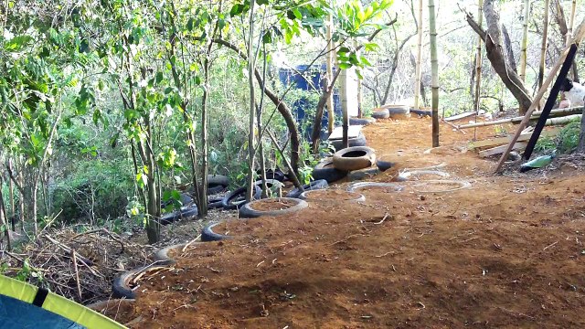 Um pouco mais da construção - Verde precioso