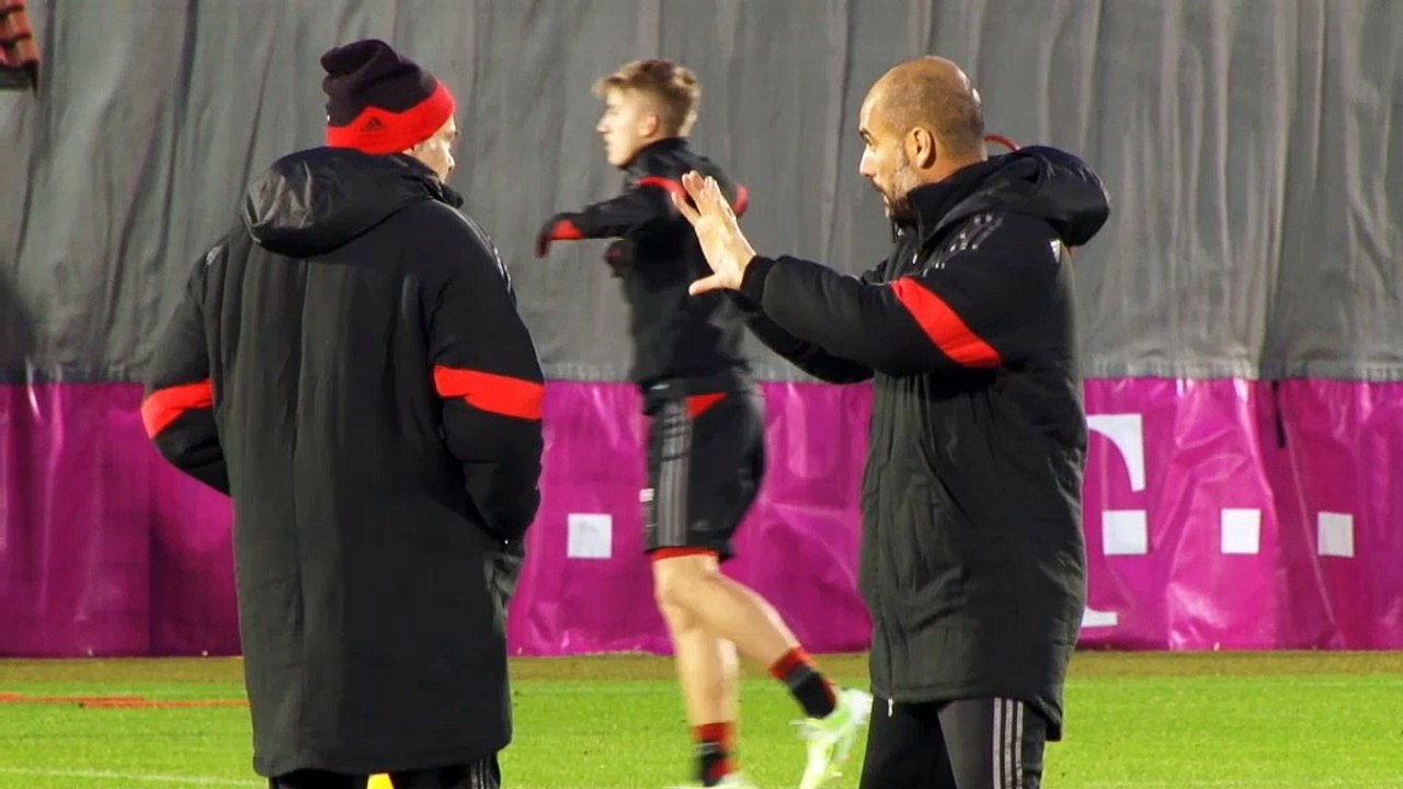 Pantomimen-kunst: guardiola übt für hollywood