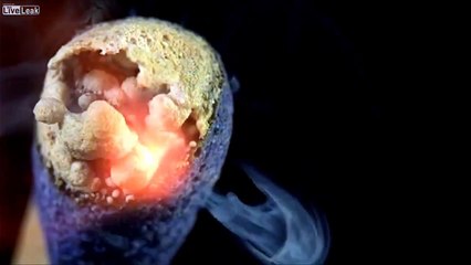 Bir Kibritin Yanma Anı, Saniyede 4000 Kare