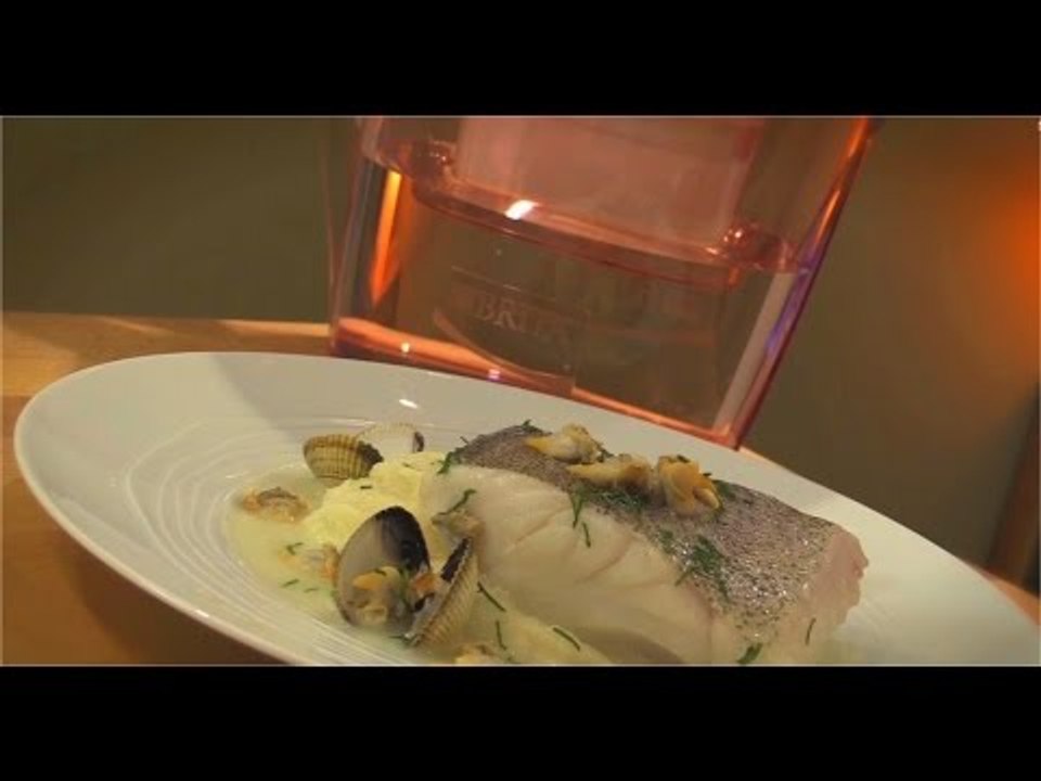 Recette de Lieu poché aux algues, purée de chou-fleur à la coriandre - 750 Grammes