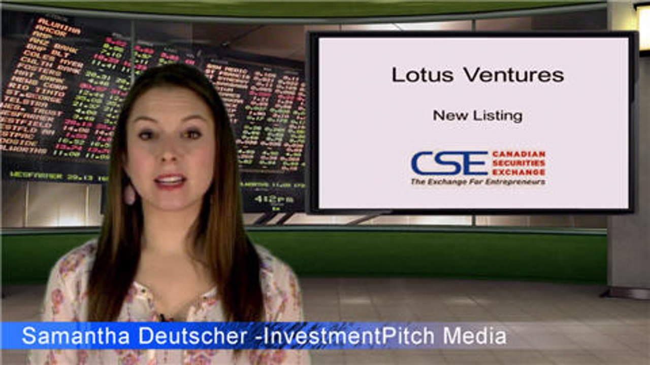 Lotus Ventures (CSE: J) New Listing