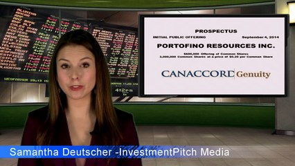 Portofino Resources (TSXV: POR) New Listing