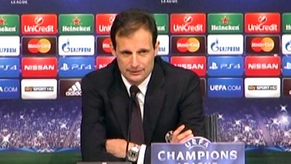 Allegri: "El único objetivo era estar en octavos"