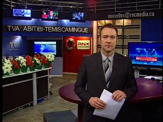 9 Decembre 2014 - Le TVA Nouvelles de 18h Abitibi-Témiscamingue