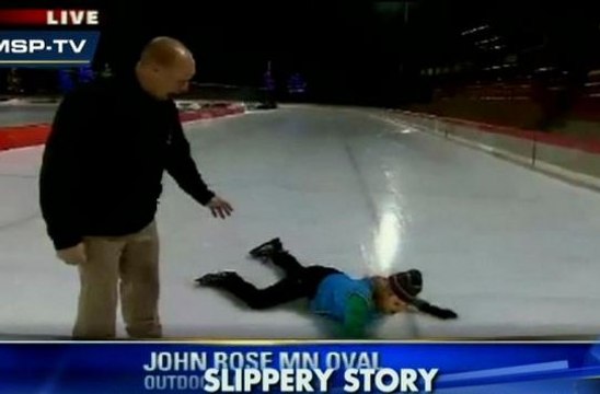 The Ultimate News Reporter Winter Fails Compilation