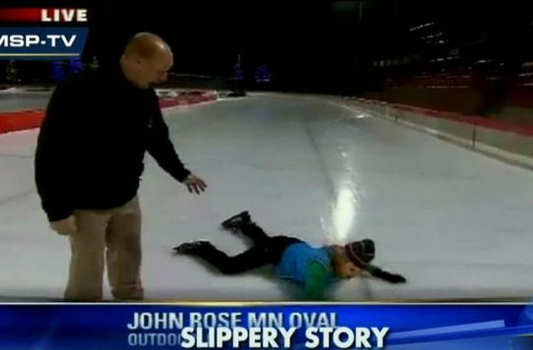 The Ultimate News Reporter Winter Fails Compilation