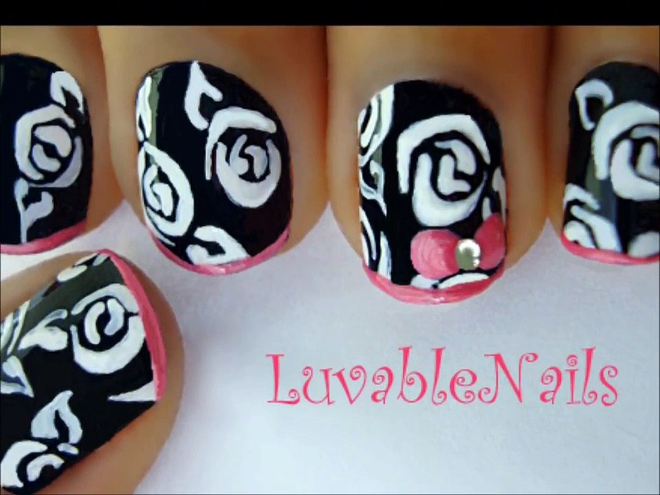 Easy nail designs for beginners to do at home - Cute Nail designs DIY nail designs tutorial