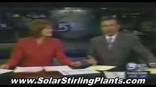 How Solar Stirling Plant Produce Electricity