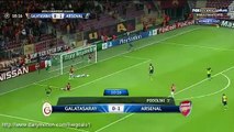 A. Ramsey Gooal (0 2)  Galatasaray vs Arsenal 09_12_14 HD