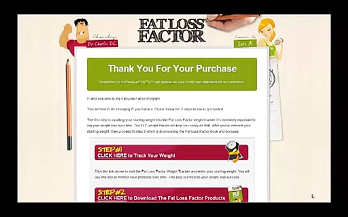 Fat Loss Factor Review - See Inside Of Members Area (NO BS)