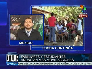 México: padres de normalistas piden suspender elecciones en Guerrero