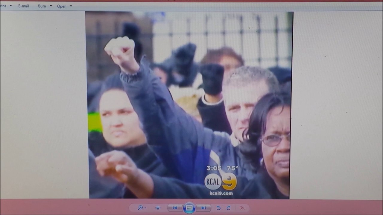 LOCAL NEWS CALLS POLICE BRUTALITY PROTESTS "RACE RELATED PROTESTS."