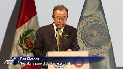 Ban Ki-moon alerta del calentamiento global
