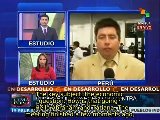 In Lima, People's Summit runs parallel to UN Climate Change Conference