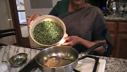 How to make South Indian Cooking Beans Curry