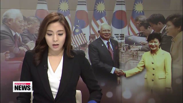 President Park, Malaysian PM hold summit talks in Seoul