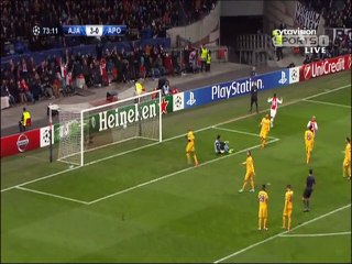Άγιαξ-ΑΠΟΕΛ Γκόλ Μίλικ 73'