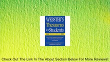 Websters Thesaurus For Students Review