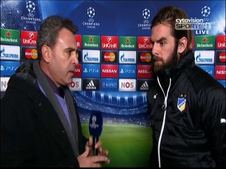 Άγιαξ-ΑΠΟΕΛ Δηλώσεις Σέρινταν