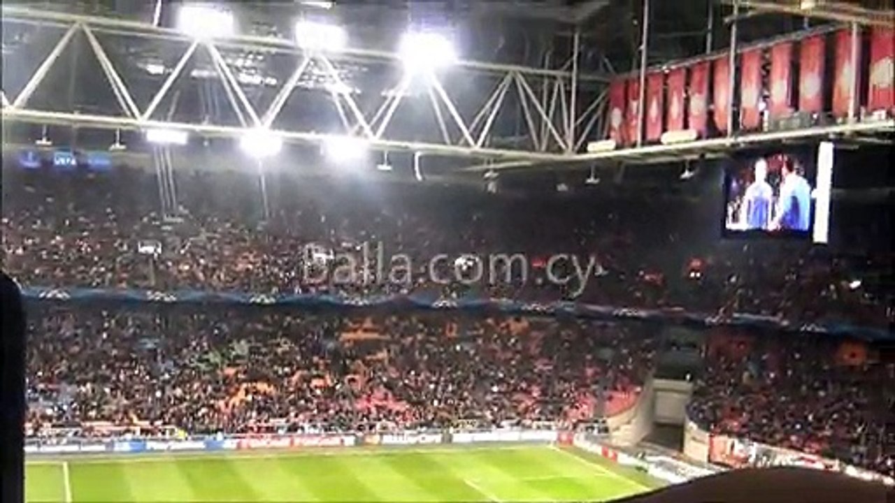 Άγιαξ-ΑΠΟΕΛ: Οπαδοί Άγιαξ 1