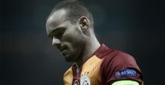 Galatasaray'ın Devler Ligi'nde 100. Golünü Sneijder Attı
