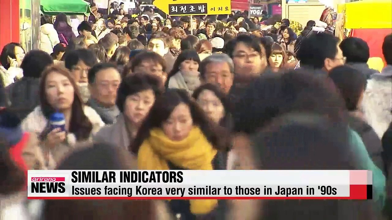 Korean economy resembles Japan in early stages of recession