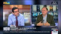 Jean-Marc Daniel: Y-a-t-il de réels leviers de croissance dans la loi Macron ? - 10/12
