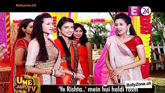Karishma-Naman Ko Lagi Haldi!! - Yeh Rishta Kya Kehlata hai - 10th Dec 2014