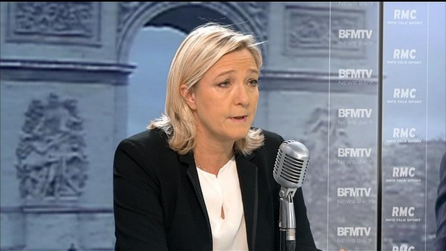Les rançons financent les ravisseurs et font monter le prix des otages , selon Marine Le Pen