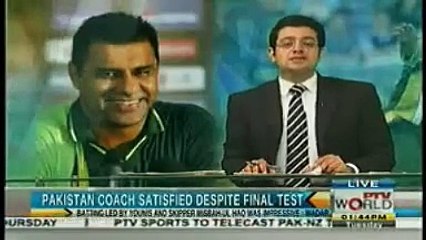 Pakistan Coach Satisfied Despite Final Cricket Test News Today December  2014