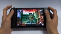 【09】JXD S7800B Gamepad on FPS Game Modern Combat 4: Zero Hour Review