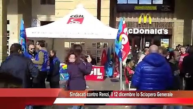 Per venerdì 12 dicembre indetto lo Sciopero Generale Nazionale Uil e Cgil