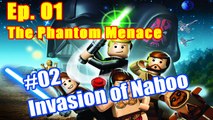 Lego Star Wars The Complete Saga - Epilsode 01 The Phantom Menace - #02 Invasion of Naboo
