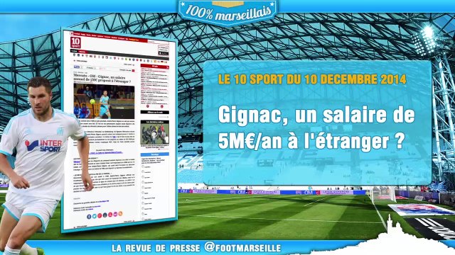 L'OM cartonne sur Facebook, Liverpool veut Gignac... La revue de presse de l'Olympique de Marseille !