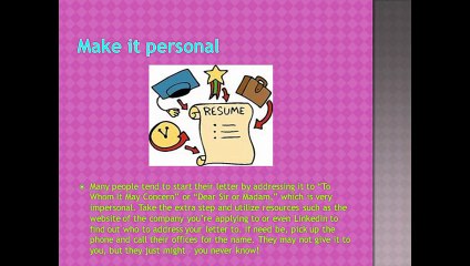 How to Write a Solid Cover Letter