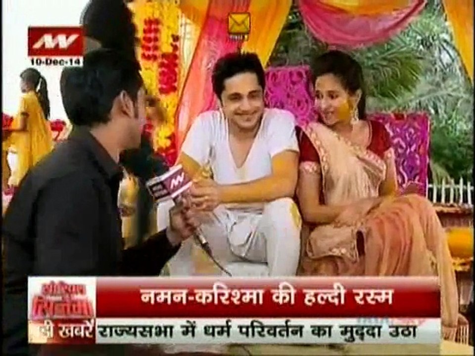 Yeh Rishta Kya Kehlata hai 10th November 2014 Naman-Karishma Ki Haldi Rasam www.apnicommunity.com