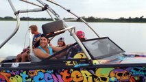 Le ski nautique en avion, un max de sensation