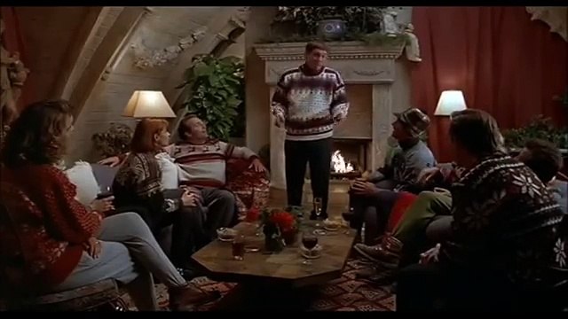 Dumb & Dumber - scène du pet à Noël