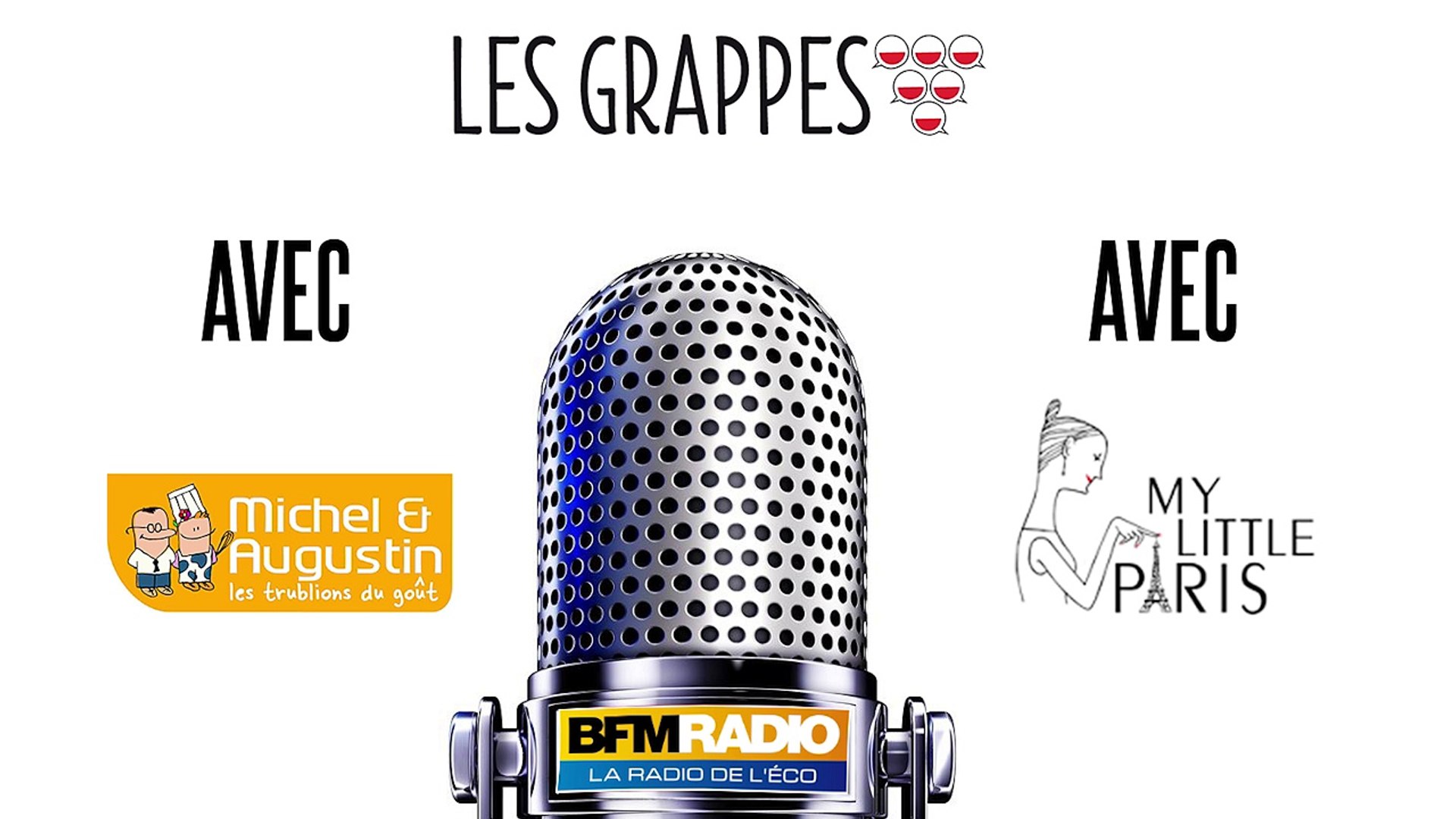 Les Grappes, My Little Paris et Michel & Augustin sur BFM Radio lors de  l'émission l'atelier numérique du 06.12.14 - Vidéo Dailymotion