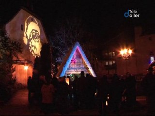 2014_12_06 circuit des crèches avec le veilleur de nuit à Masevaux