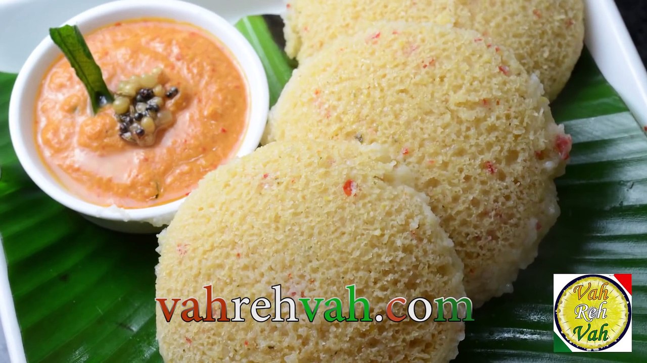 SPICE IDLY WITH ONION CHUTNEY.. (ADAI IDLY)