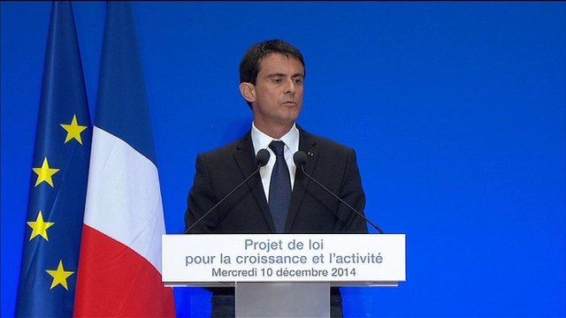 Valls sur la loi Macron: Les Français plus prêts à cette réforme que certains acteurs publics