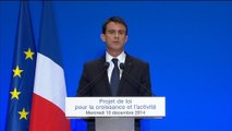 Valls citant Hollande: La loi Macron est 
