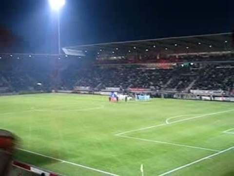 Asnl - O.M / Entrée joueurs - Fumis