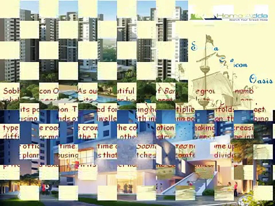 Sobha Silicon Oasis Hosa Road Location Map