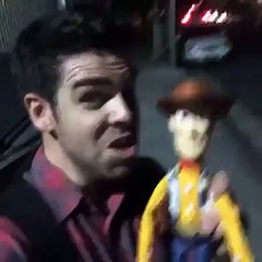 Tried to make him smile but it didn't quite work